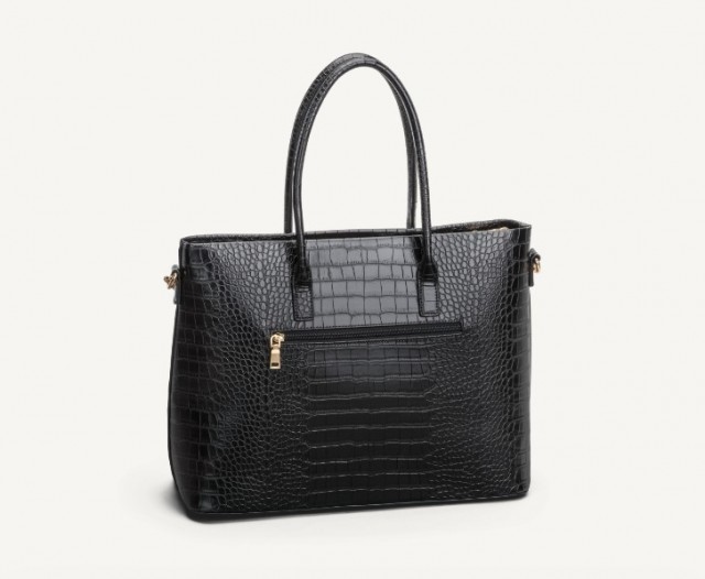  Lycke Tote Bag, Svart