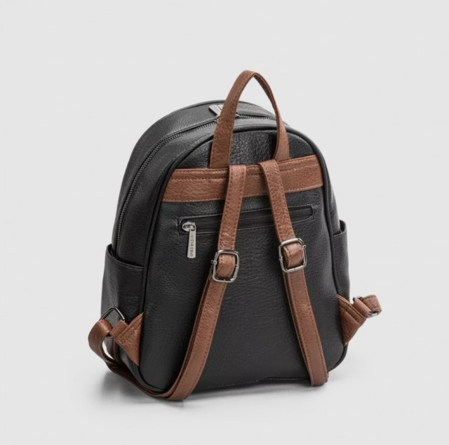 Lycke Backpack Duette, Svart/Brun