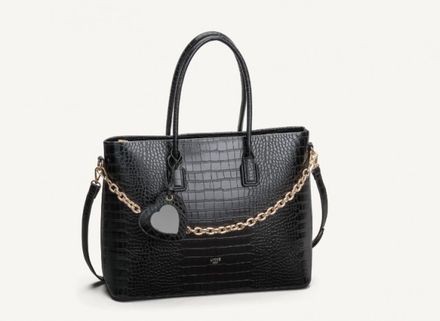  Lycke Tote Bag, Svart