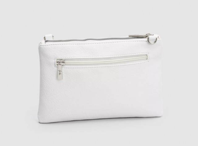 Lycke Clutch Veske Nora, Hvit