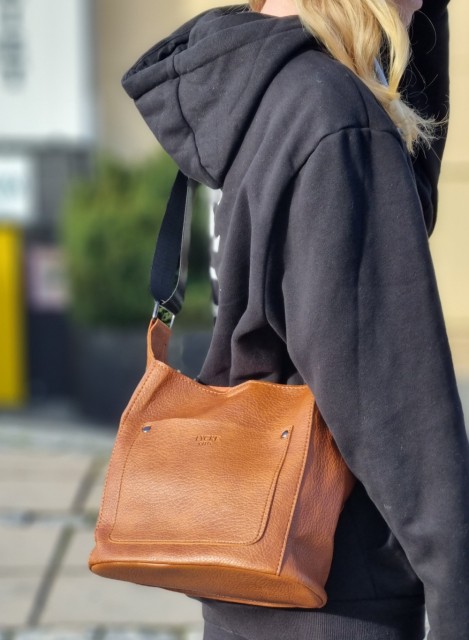 Lycke Crossover Veske, cognac