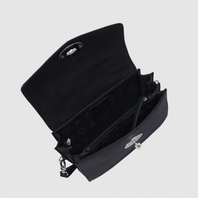 Adax Ravenna Shoulder Bag Anika, Black