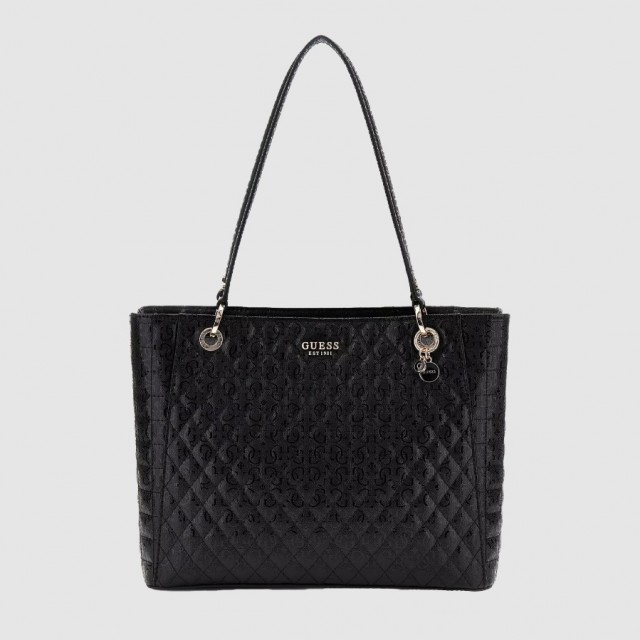 Guess Yarmilla Noel Tote Bag, Black