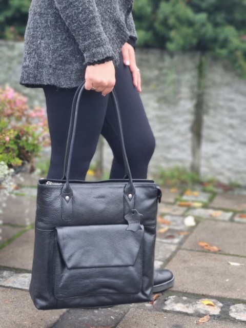 The Monte Tote Bag, svart