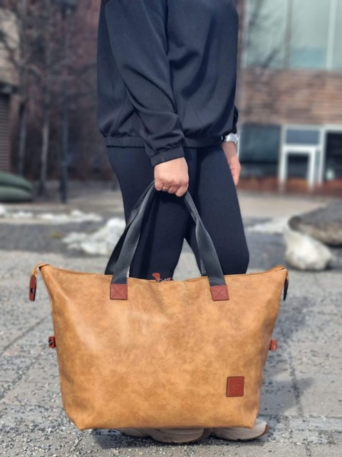Lycke Stor Weekendbag, gul