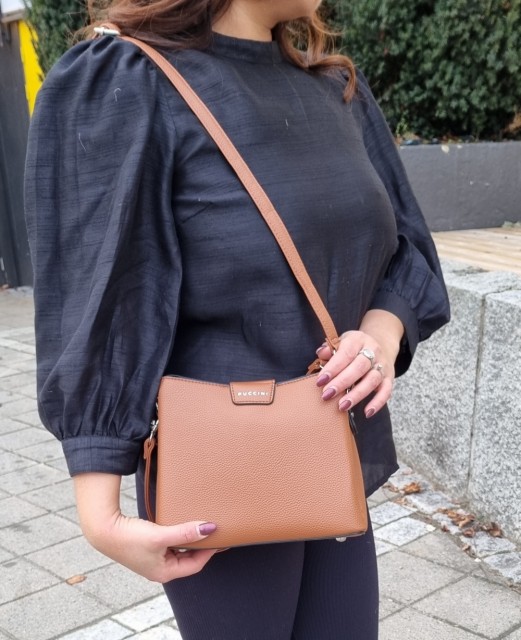Puccini Crossover Veske, camel