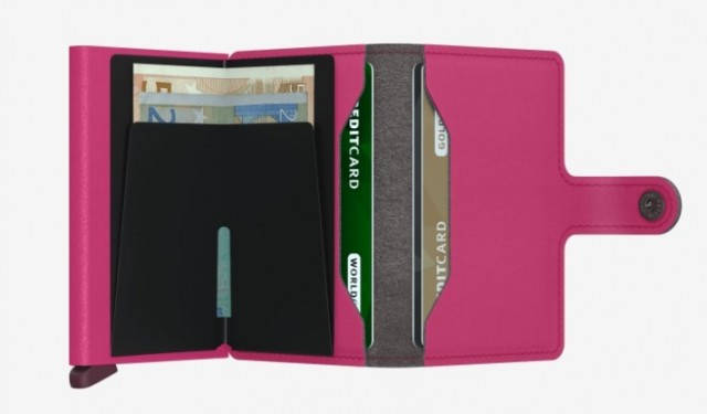 Secrid Miniwallet, Yard Powder Fuchsia
