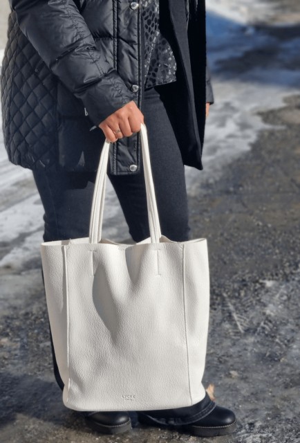 Lycke Tote Bag, hvit