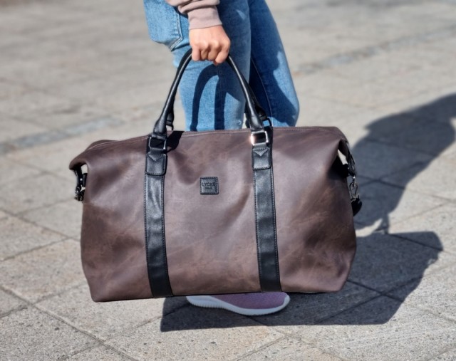 Lycke Stor Weekendbag/Reisebag, brun