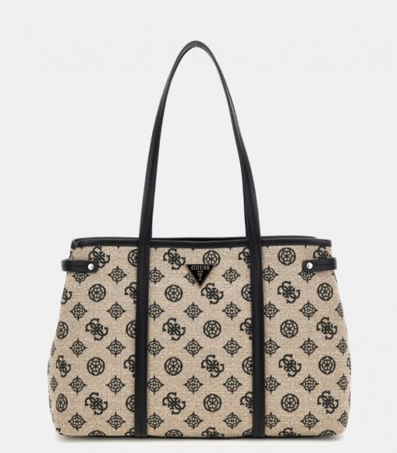 Guess Beyza Girlfriend Tote, Black Logo