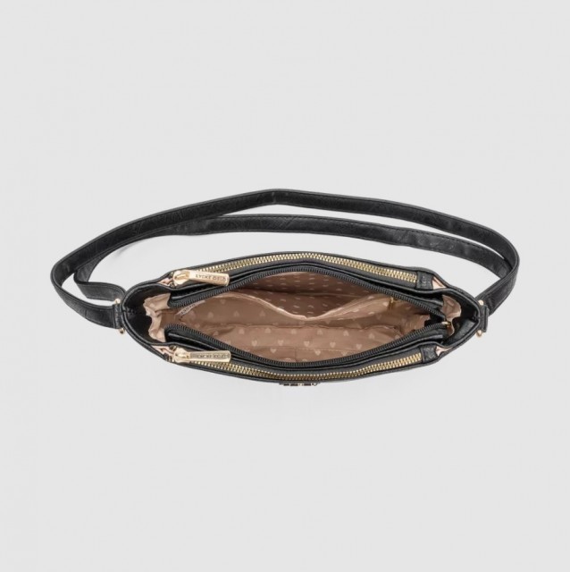 Lycke Saga Crossover Veske, black/black