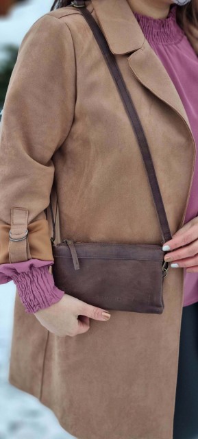 House of Sajaco Clutch Veske, mocca
