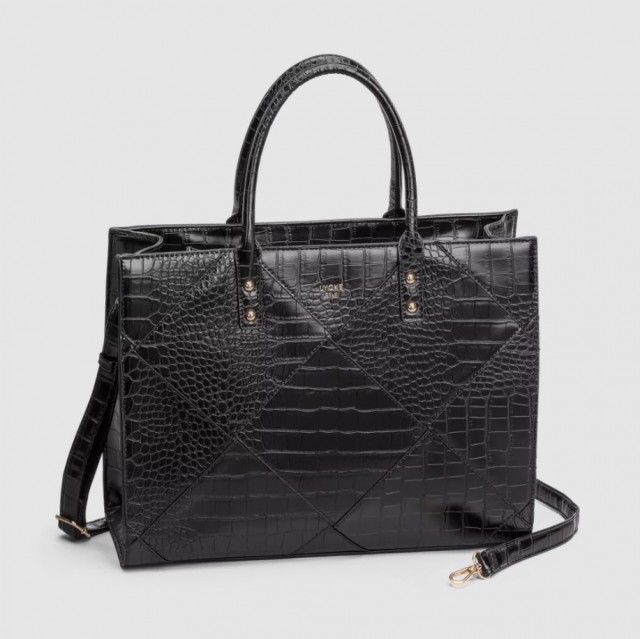  Lycke Tote Bag, Svart
