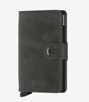 Secrid Miniwallet, Vintage Olive-Black