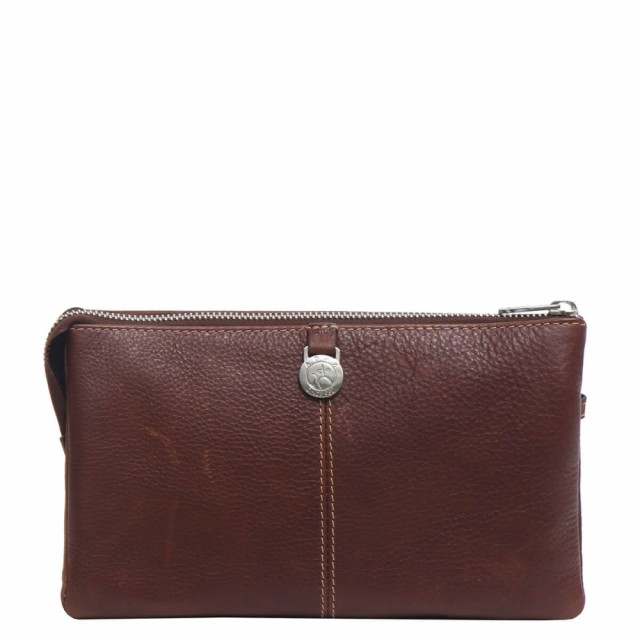 Adax Cormorano Silja Clutch, coffee