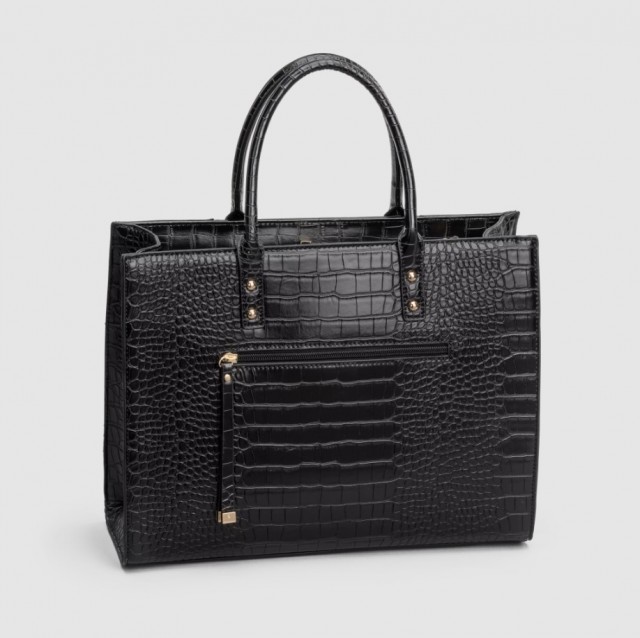  Lycke Tote Bag, Svart