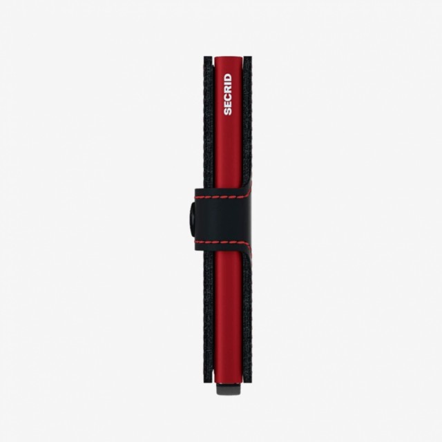 Secrid Miniwallet, Black Red