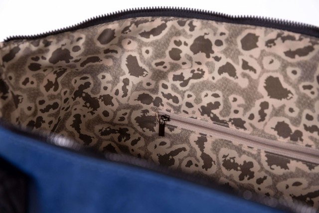 Lycke Tote Bag Veske, jeans (innvendig)