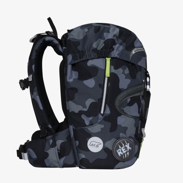 Beckmann Skolesekk Classic 22L, Camo Rex