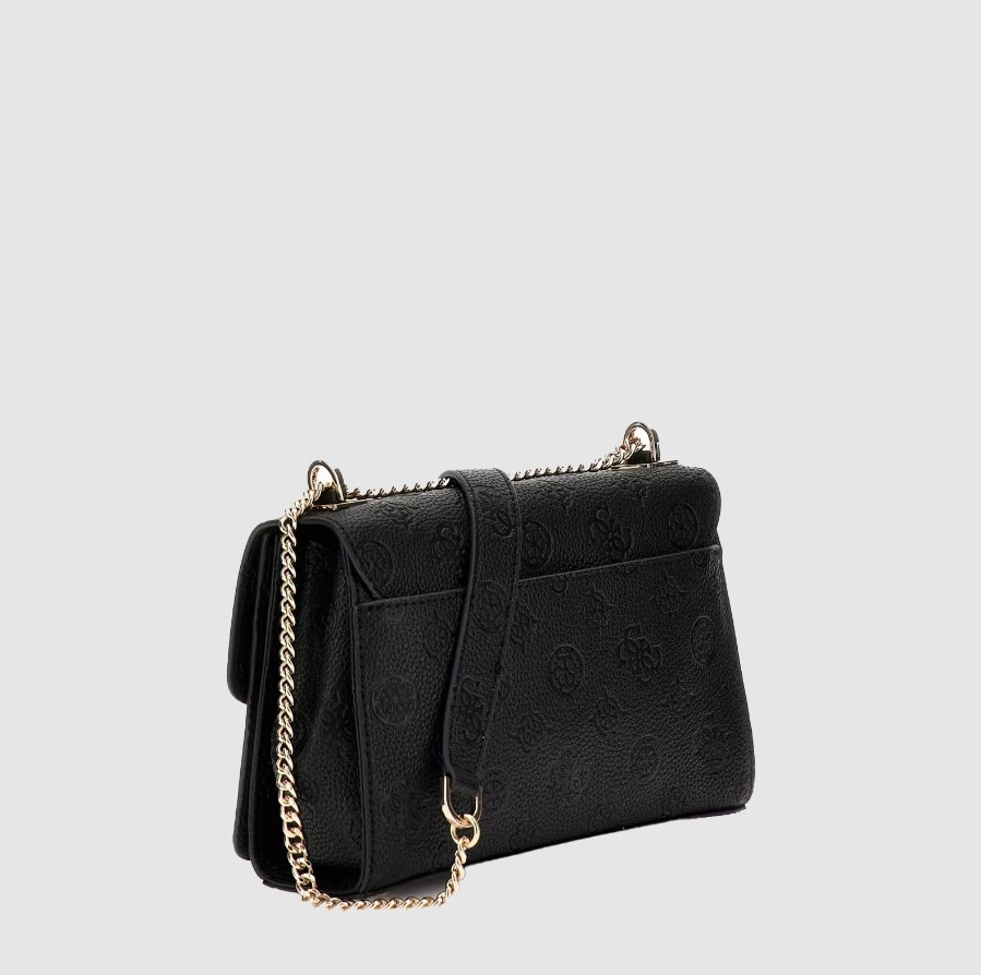 Guess Cresidia Convertible Crossbody Flap, Black