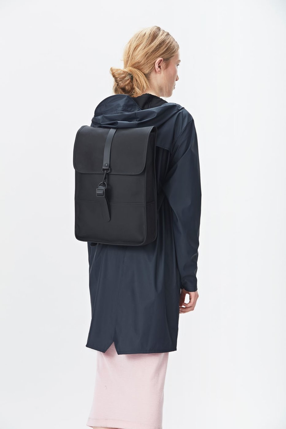 Rains Mini Backpack, Black