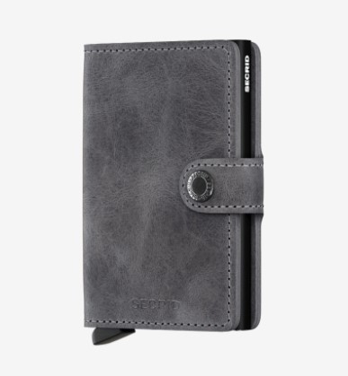 Secrid Miniwallet, Vintage Grey/Black