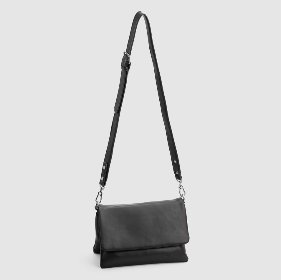 Lycke Flap Bag Fevik, Svart