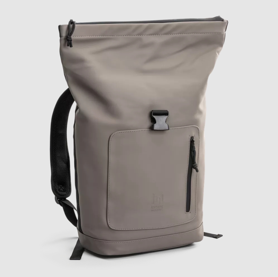 Escape Rolltop Stor Ryggsekk, Taupe