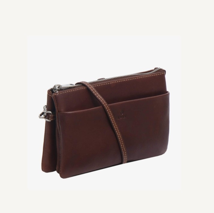 Adax Cormorano Combi Clutch Nellie, Coffee