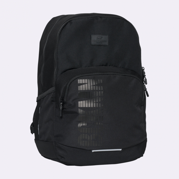  Beckmann Skolesekk Sports Junior 30L, Black Bold