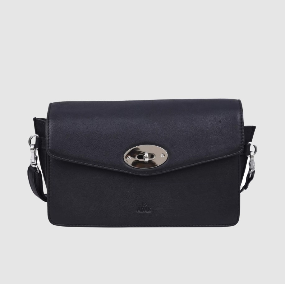 Adax Ravenna Shoulder Bag Anika, Black