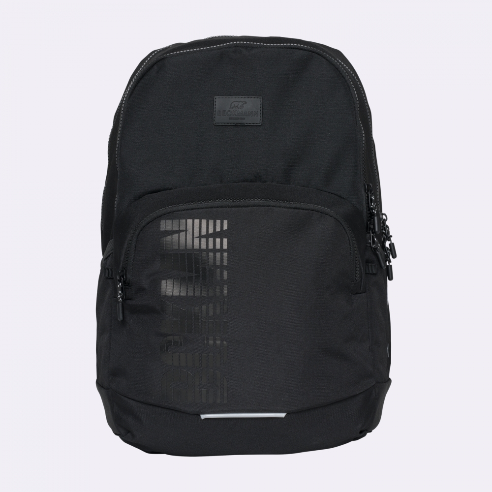  Beckmann Skolesekk Sports Junior 30L, Black Bold