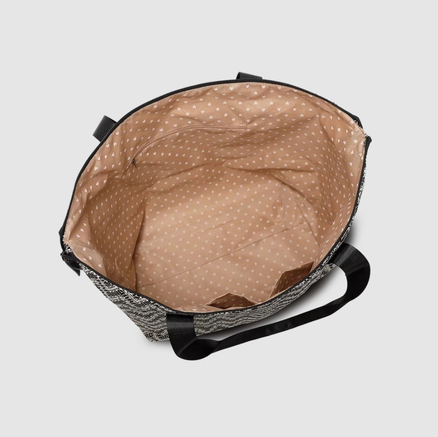 Lycke Weekendbag Flora, Blackwhite