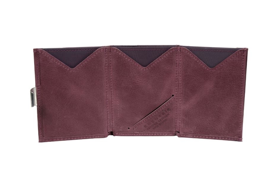 Exentri kortholder / lommebok, Purple