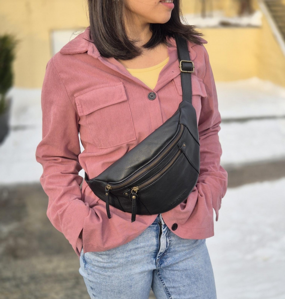 House of Sajaco Waistbag, Svart