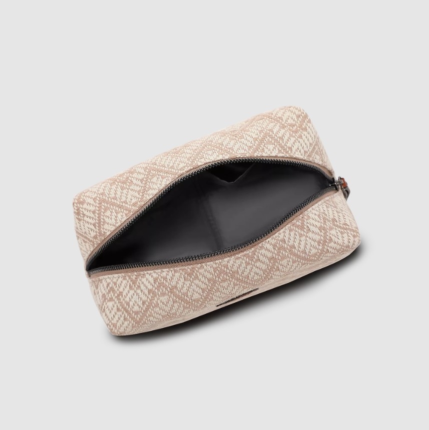 Lycke Toilet Bag Flora, Beige