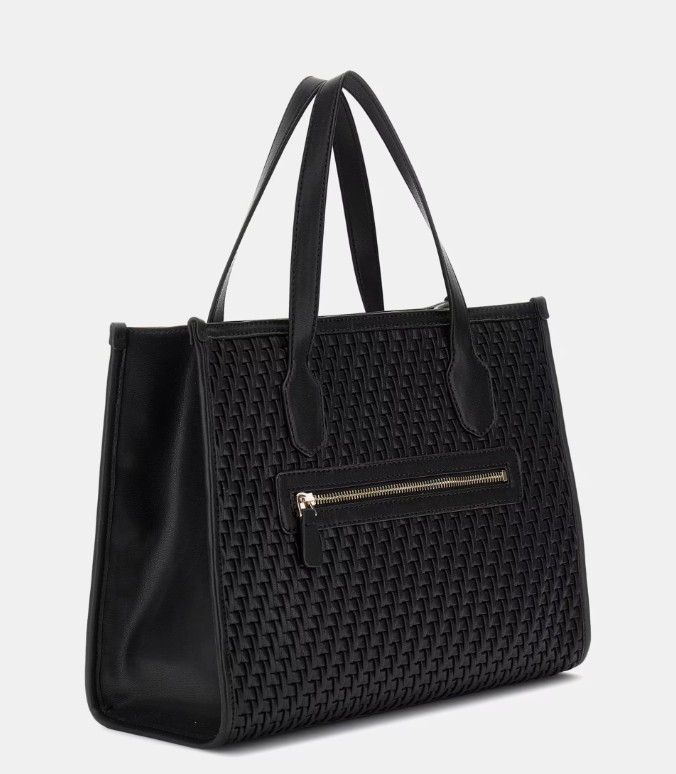 Guess Silvana 2 Comp Tote, Black