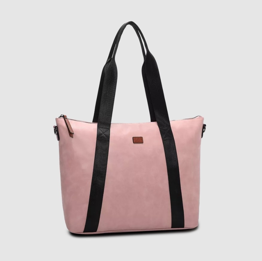 Lycke Tote Bag Kris, Lys Rosa