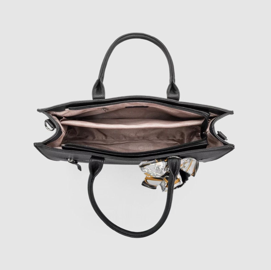 Puccini Tote Bag, Svart