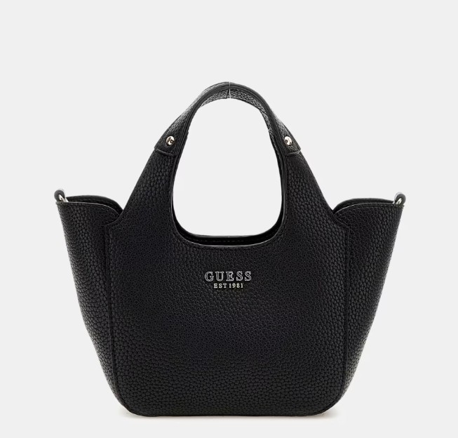 Guess Helina Mini Tote, Black