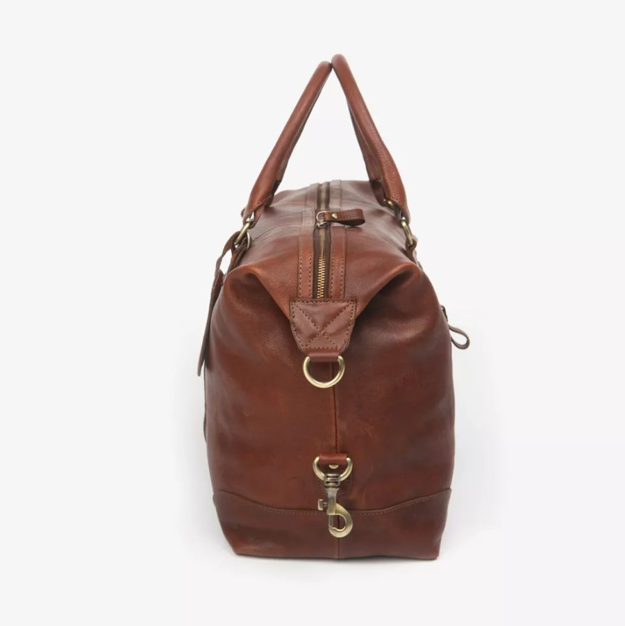 House of Sajaco Weekend Bag, Cognac