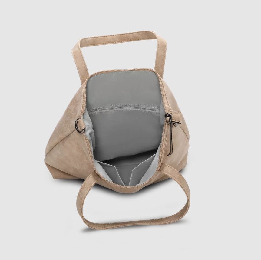 Duffy Handbag, Beige
