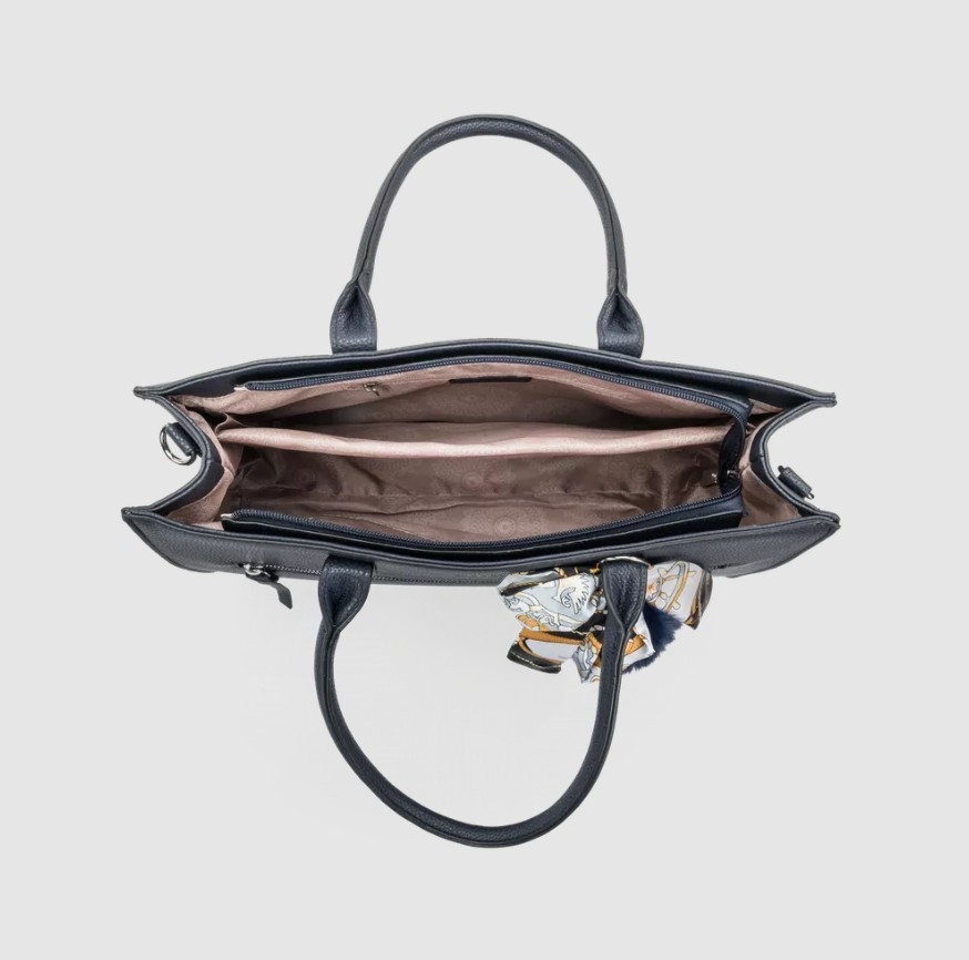 Puccini Tote Bag, Navy