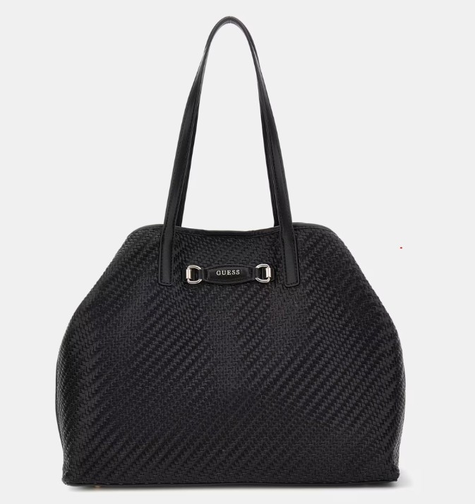 Guess Vikky II Large 2 in 1 Tote, Black