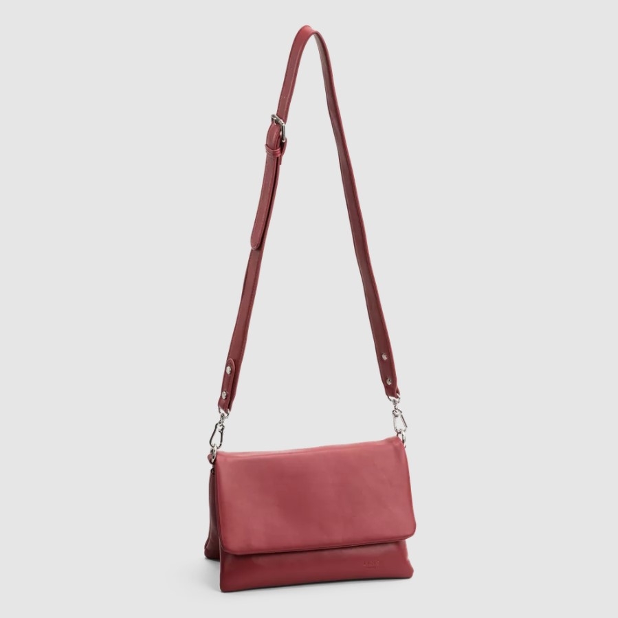 Lycke Flap Bag Fevik, Rød