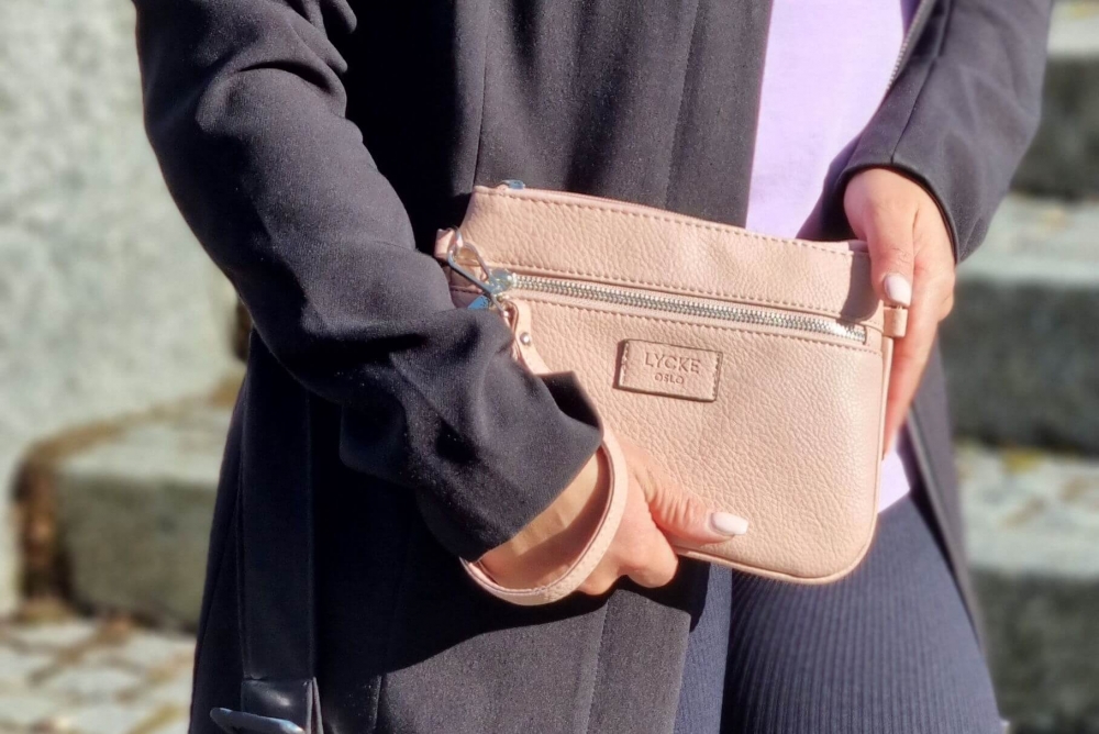 Lycke Clutch, rosa