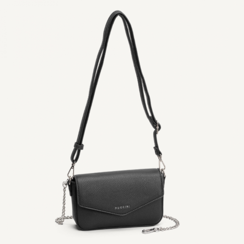 Puccini Flap bag Anna, Svart