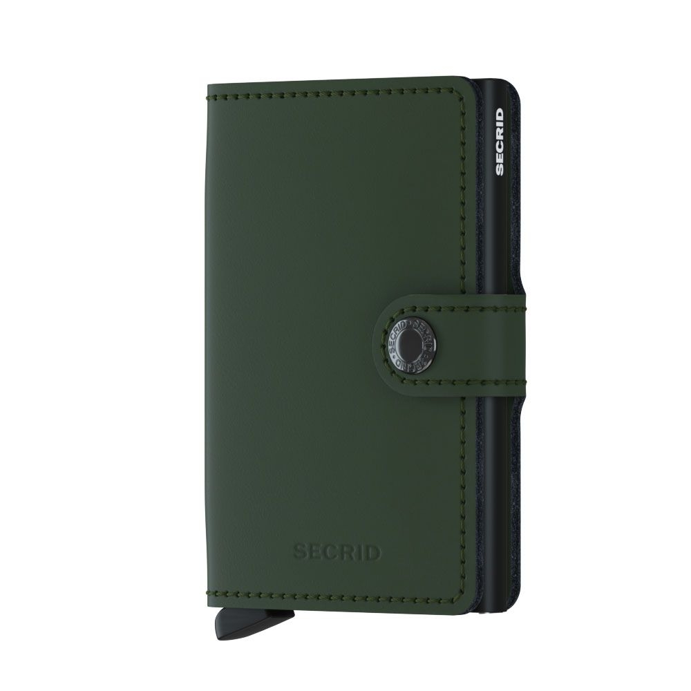 Secrid Miniwallet, Green-Black