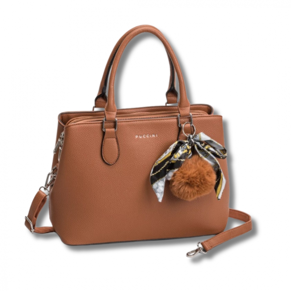 Puccini Handbag Anna, Camel