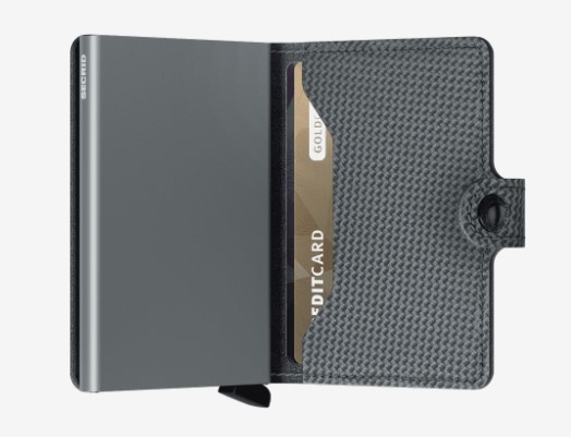 Secrid Miniwallet, Carbon Cool Grey